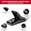 USKICH 8 Pack Mouse Traps Indoor for Home, Mouse Trap