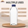 Rani Clear Plastic Bottles | 20oz PET Bottle with Flip-top