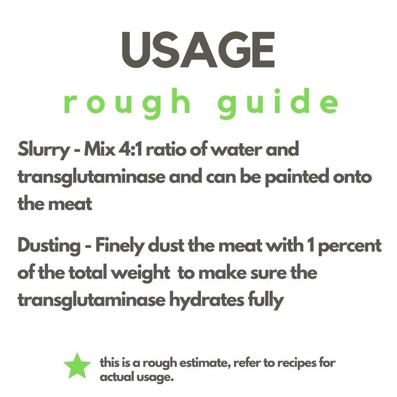 Transglutaminase-TG (50g) by Elo's Premium| Packaged In Canada| 100% All-Natural