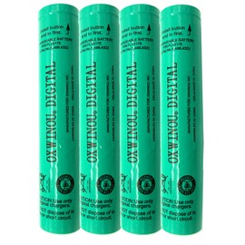 XUNTU 3.6V 1800mAh 75175 Battery Compatible with Streamlight Stinger DS LED HP XT 75175 75375 75813 75810 PolyStinger Pelican M9 FL126 Flashlight(4-Pack)
