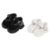 Plush-shoes-sewing-20cm Leather Doll (Black & White)