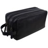 Oakridge Leather Mens Large Washbag/Toiletry Bag