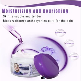 Grospe Black Goqi Berry Facial Cream – Himalayan Organic Goqi Extract for Antioxidant Power & Moisturization Day and Night Face Cream Perfect for Wrinkle Resistance & Skin Firming