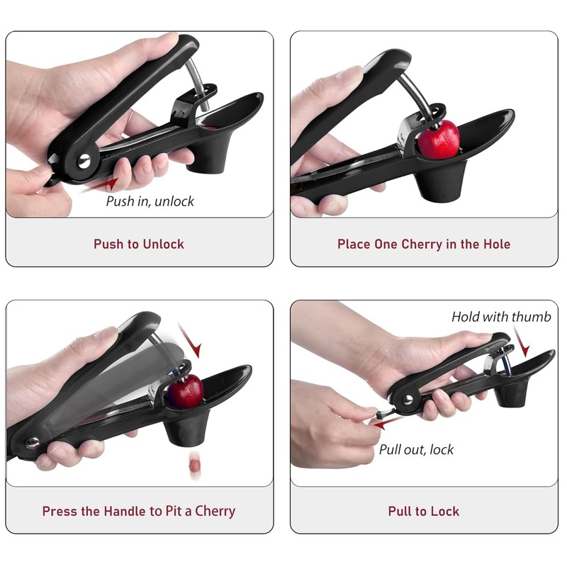 Cherry Pitter, Cherry Stoner, Olive Pitter, Cherry Pip Remover, Cherry