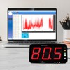 Decibel Meter Sound Level Meter with Data Logging, 13" Large
