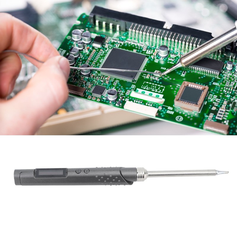 SH73 Smart Soldering Iron 100‑400 Degree Celsius Temp Adjustment Portable