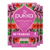 Pukka Herbal Organic Morning Berry, 80 Total Tea Bags (20ct