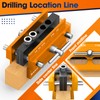 BLEKOO Self Centering Doweling Jig Kit, Drill Jig For Straight