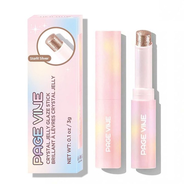 JIAYUTONG Crystal Jelly Glaze Stick - Long Lasting Shimmer Eyeshadow