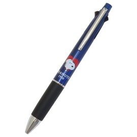 Snoopy Jetstream 4 & 1 0.5/WHOLE HEART Peanuts [Mechanical Pen & Black Red Teal 4 Color Ballpoint Pens]