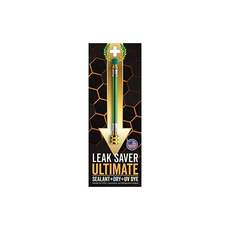 Ultimate 3-in-1 AC Refrigerant Leak Sealer with UV Dye