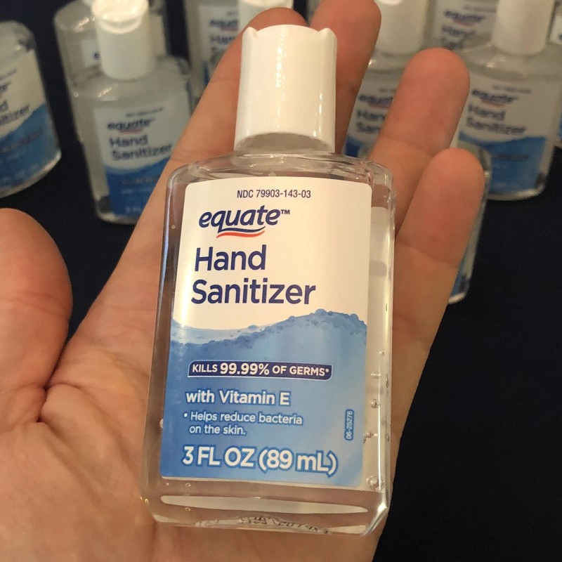 equate Hand Sanitizer 3 FL Oz Vitamin E LOT quantity