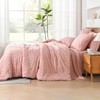 Litanika Blush Pink California King Size Comforter Set with Sheets