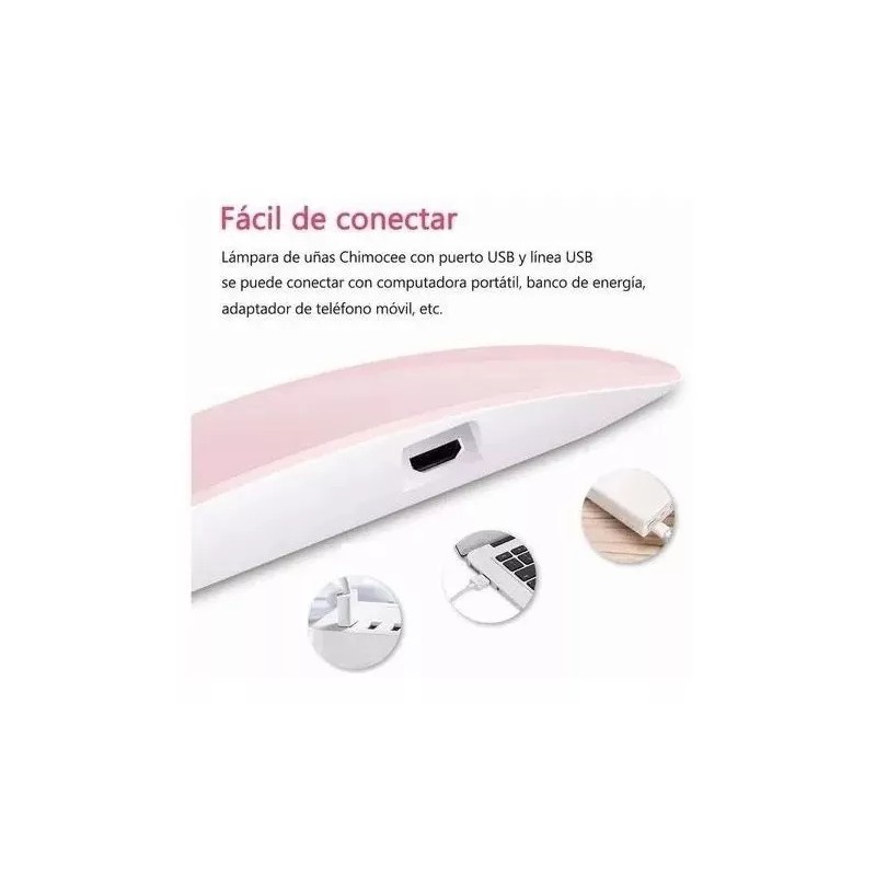 Total Supplier Lámpara Secadora De Uñas Uv Led Sun Mini