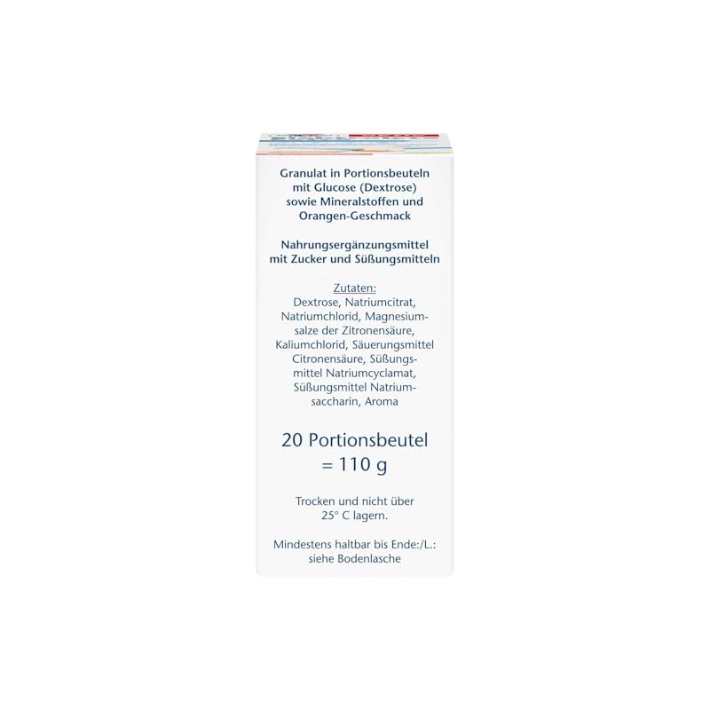 Doppelherz Electrolyte Extra - with Orange Flavour | Magnesium contributes