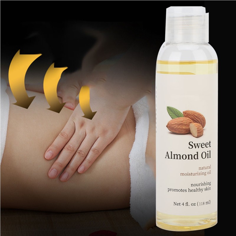 118ml Natural Sweet Almond Oil Organic Skin Care Essential Oil