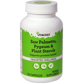 Vitacost Saw Palmetto and Pygeum Extract - 120 Vegetarian Capsules