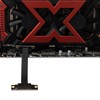 XRIKUI Dual 90Degree Right Angle PCIe 3.0 x1 Extension Cable