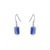 Kyanite Raw Nugget Earrings in Stainless Steel