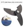 3-Pack Large Heavy Duty BBQ Smoker Hinge Compatible with Burn