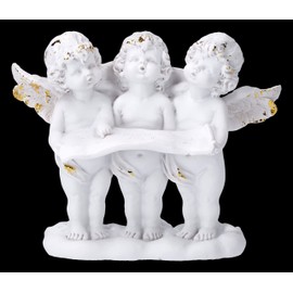 Angel Figurine - Singing Putti in Choir Cherub 10 cm - Decorative Figure