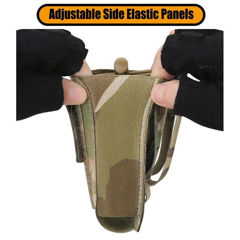 KRYDEX MOLLE Handcuff Pouch,Handcuff Case for Duty Belt MOLLE Vest