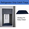 Refrigerator Drip Trays Compatible with LG Refrigerators, Water Dispenser Catcher,