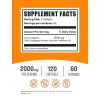 BulkSupplements Cla 2000Mg Softgels 120 Count Nutritional Supplement For General