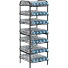 Unbranded 7 Tier Freestanding Water Bottle Organizer Storage Rack Stand