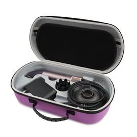 Hzycwgone Travel Case for Dyson Supersonic r Hair Dryer,Hard Portable Carrying Cover Storage Bag for Dyson Supersonic R Attachement Accessories,Purple