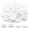 Suiwotin 30PCS 32mm(1 1/4) White Hole Plugs Pipe Insert End