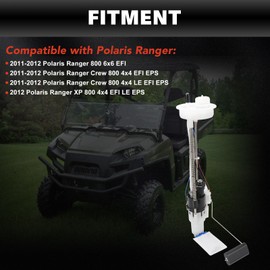 USTAR Fuel Pump Assembly Compatible with Polaris Ranger 800 EFI/EPS/Crew/LE Replace# 2204402 47-1012 2522139