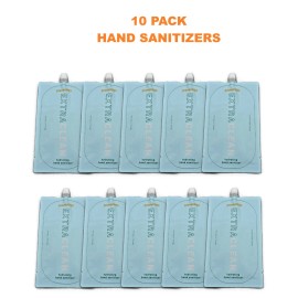 Prevent MD 10 PACK! Prevent MD Extra Clean Hydrating Hand Sanitizer Packets 10X 1.7oz