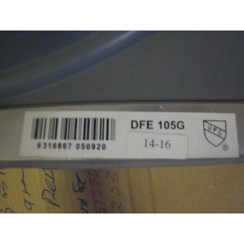 Dektite Pipe Flashing DFE105G fits pipe with an OD of