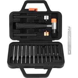 Ideagle Punch Set, Roll Pin Starter Punch, BC Punch, BCG Cleaning Scraper, Head Replaceable Hammer, 18 Piece Hammer and Pin Punch Set
