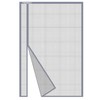 Risareyi Side Opening Magnetic Screen Door in Fiberglass 36x96inch, Grey