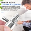 Pcmursal Broken Threaded Pipe Extractor Tool, Broken Pipe Extractor Tool,