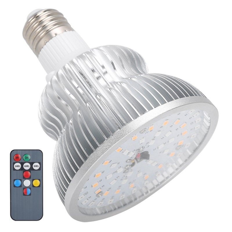 Indoor Garden 50W 64LED Remote Control Full Spectrum Plant Grow
