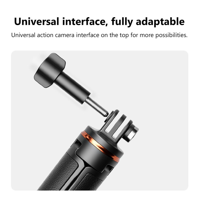 Extendable Selfie Stick Tripod for Pocket 3 Action 4 Aluminum