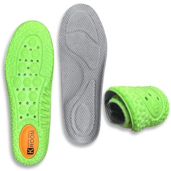 Soles Insoles for Men and Women, 4D Cloud Soft Shock
