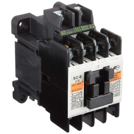 Fuji Electric Equipment Control Standard Electromagnetic Contactor (No Case Cover) AC100V SC-0 Coil AC100V 1A