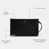 Coach Zip Pouch, B4/Black