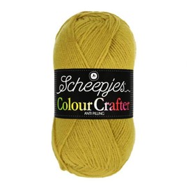 Scheepjes Colour Crafter DK 100g Nijmegen Yellow Acrylic Yarn