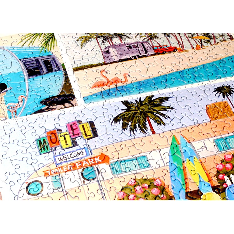 Vintage Trailer Jigsaw Puzzle