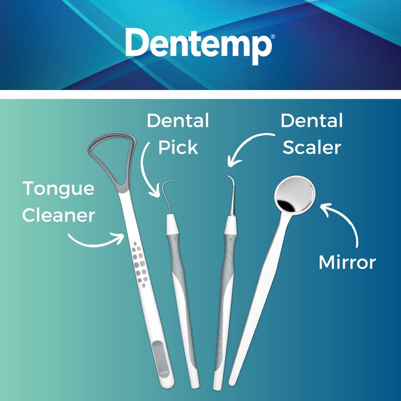 Dentemp Oral Care Kit – 4 Professional Quality Dentals Tools