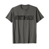 Winston-Salem Vintage Black Text Apparel T-Shirt