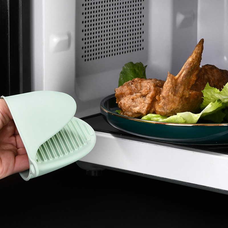 Cartoon Shark Shape Silicone Oven Mitts - Heat Resistant Cooking
