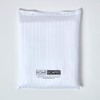 HOMESCAPES White Deep Fitted Sheet (12”) Single 330 TC 500