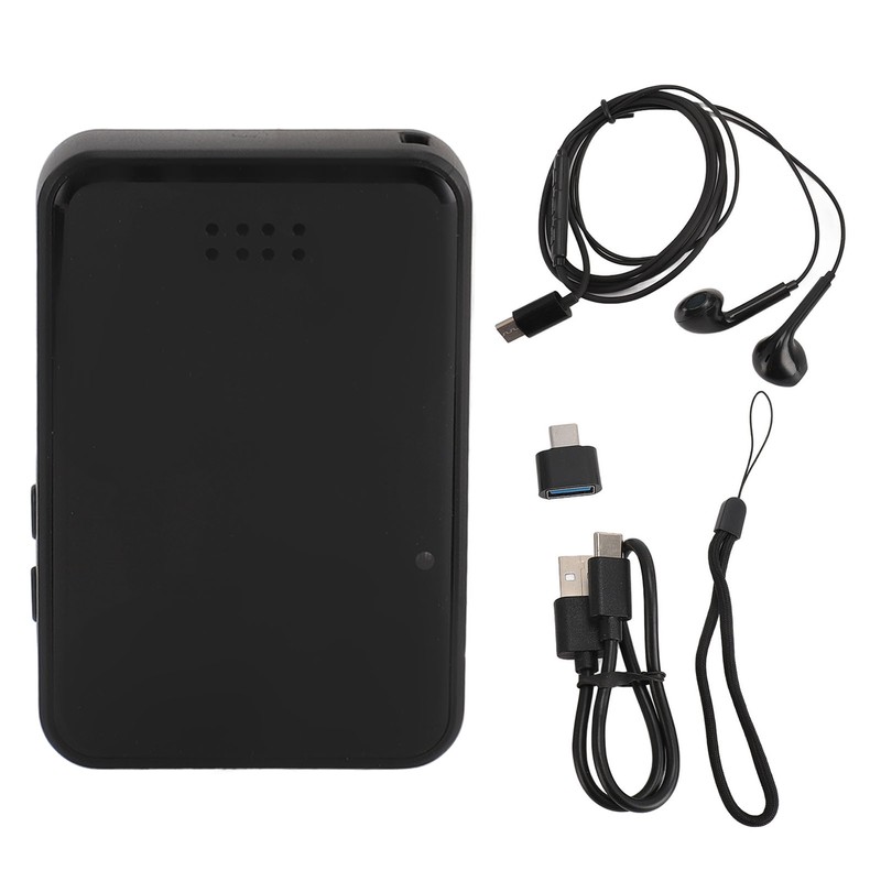 Small Voice Recorder 70H Battery Time USB C Charging HD