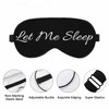 Vnwoalu Funny Words Sleep Eye Mask Let Me Sleep Men